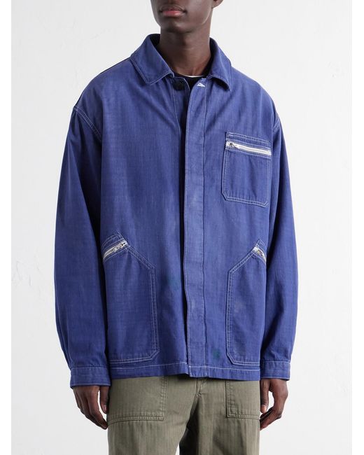 Visvim Blue Eclair Denim Jacket for men