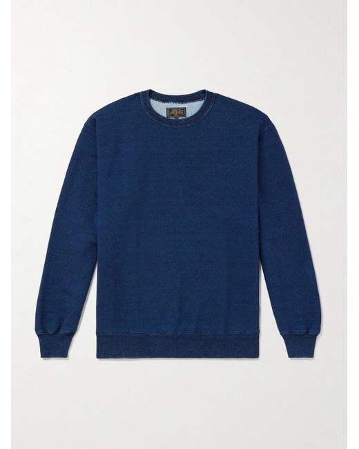 Felpa di Beams Plus in Blue da Uomo
