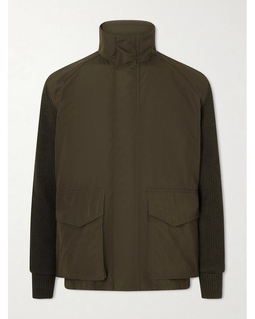 James Purdey & Sons Green Thorlstone Cotton-blend Jacket for men