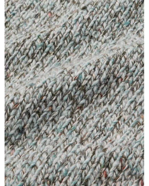 Loro Piana Gray Alpe Meggiana Cashmere Sweater for men