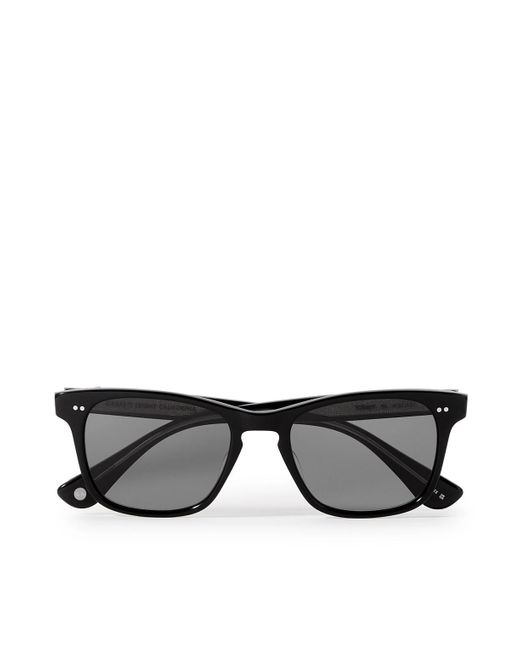 Garrett Leight Black Torrey Square-frame Acetate Sunglasses for men