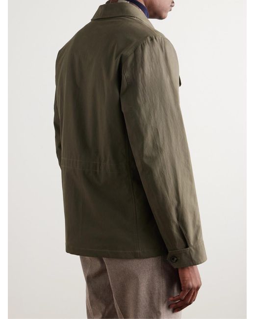 Ralph Lauren Green Johnson Cotton-Blend Jacket for men