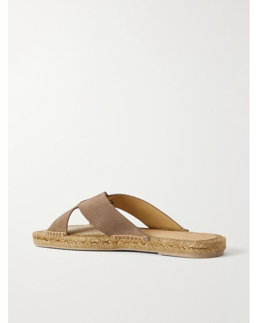 Castaner Brown Keanu Suede Sandals for men