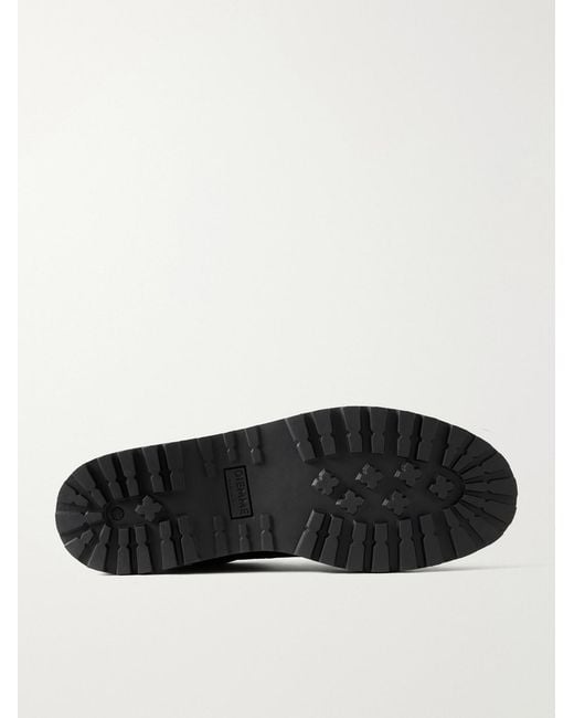 Diemme Black Cornaro Gomma Rubber And Nubuck Sneakers for men