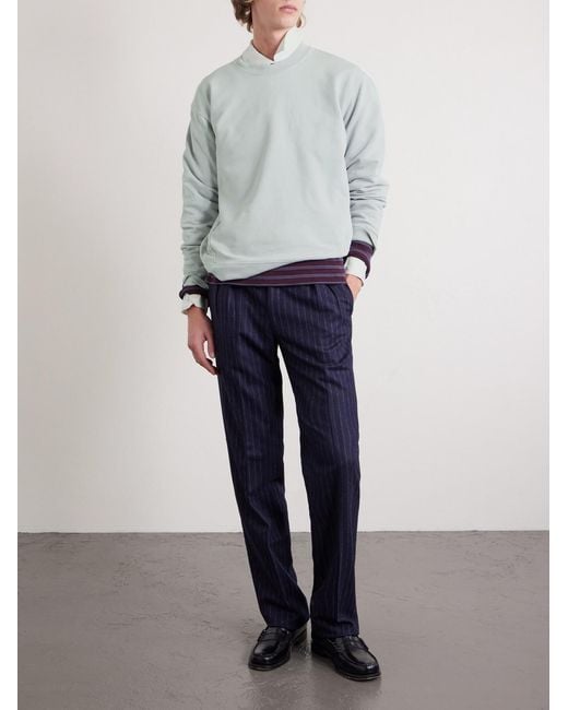 Folk Gray Anniversary Organic Cotton-Jersey Sweatshirt for men