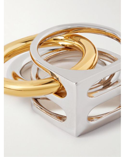 Tom Wood White Double Cage And Ring for men