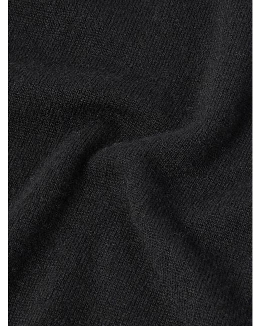 Rubinacci Black Cashmere Sweater for men