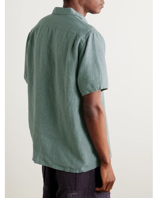 Camicia di Beams Plus in Green da Uomo