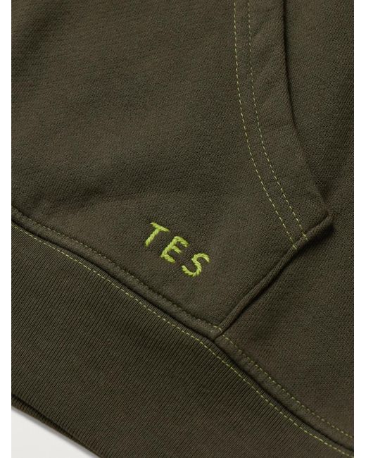 Felpa di The Elder Statesman in Green da Uomo