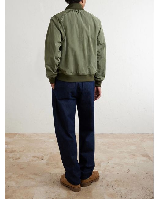 Valstar Green Ino Shell Bomber Jacket for men