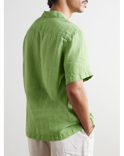 Camicia di Frescobol Carioca in Green da Uomo