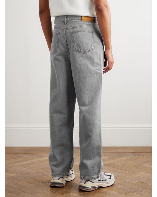Jeans A Gamba Dritta di Aimé Leon Dore in Gray da Uomo