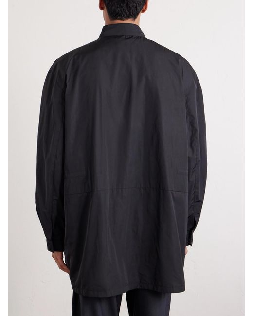 Amomento Blue Safari Shell Jacket for men