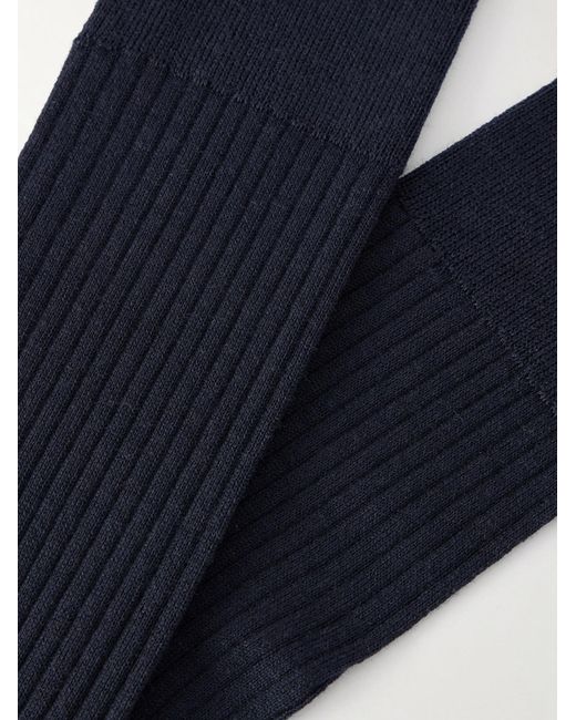 Falke Black Set Of Five Wool-blend Socks for men