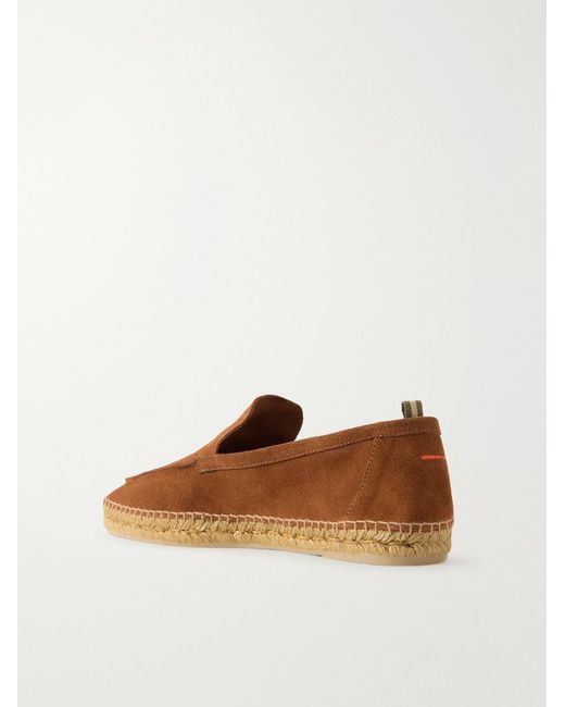 Castaner Brown Nino Suede Espadrilles for men