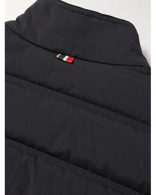 Orlebar Brown Wallace Quilted Shell And Merino Wool Down Jacket in