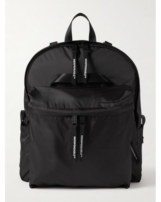 Indispensable Black Idp Jazz Econyl® Backpack for men