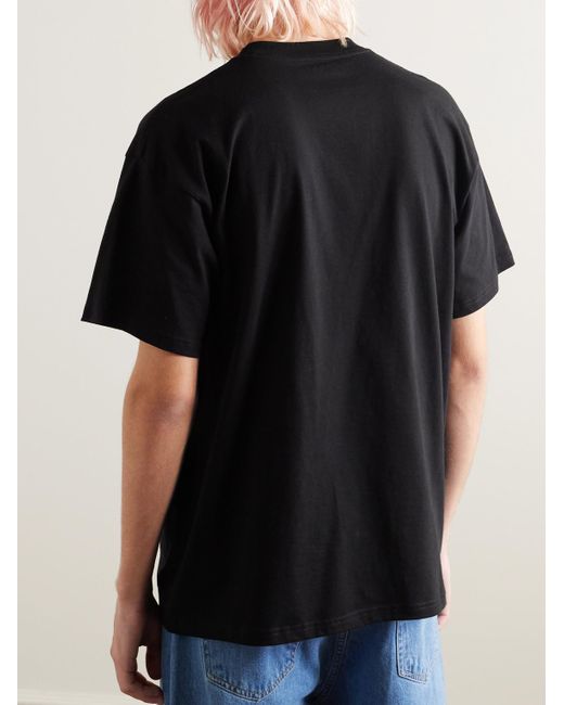 Carhartt Black Earth Magic Printed Cotton-jersey T-shirt for men