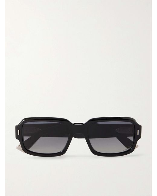 Dior Black Diortailoring Squared-Frame Acetate Sunglasses for men