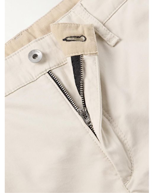 Rag & Bone Gerade geschnittene Shorts aus einer Baumwollmischung in Natural für Herren