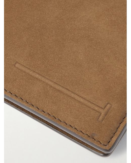 Tom Ford Natural Nubuck Billfold Wallet for men