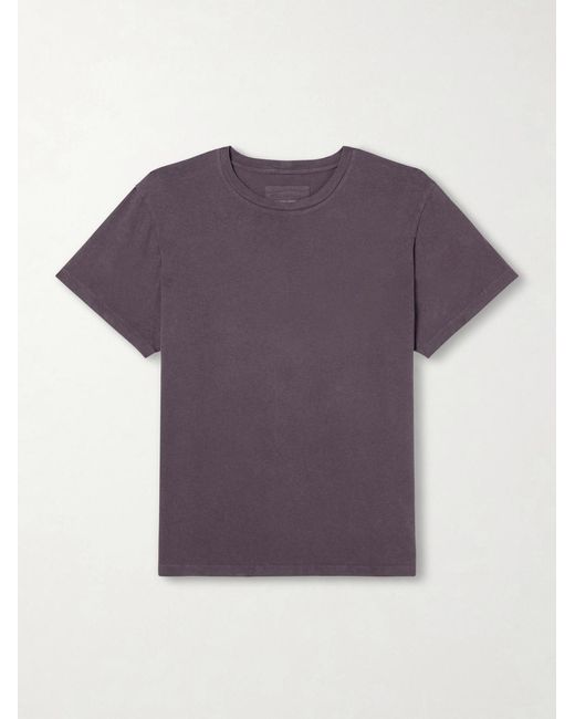 Nili Lotan Purple Bradley Cotton-jersey T-shirt for men