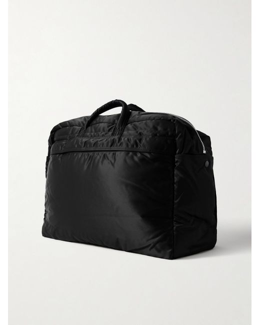 Porter-Yoshida and Co Black Tanker Nylon-Twill Duffle Bag for men