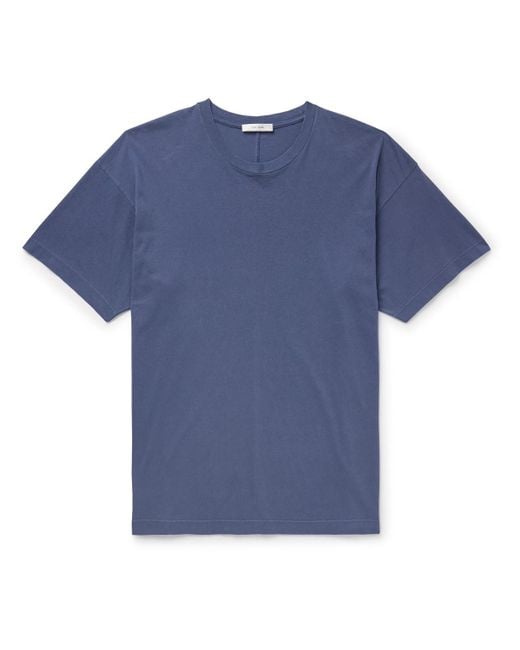 The Row Blue Lawson Organic Cotton-Jersey T-Shirt for men