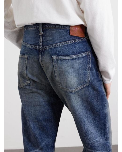Fullcount Blue More Than Just Fear 0105w-1353 Straight-leg Jeans for men