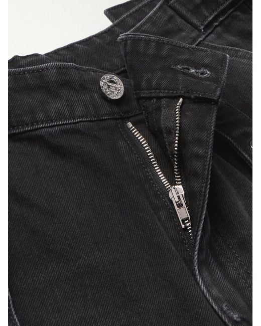 Vetements Blue Wide-leg Cargo Jeans for men