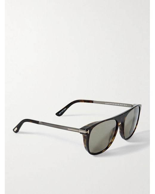 Tom Ford Multicolor Lionel D-frame Tortoiseshell Acetate Sunglasses for men