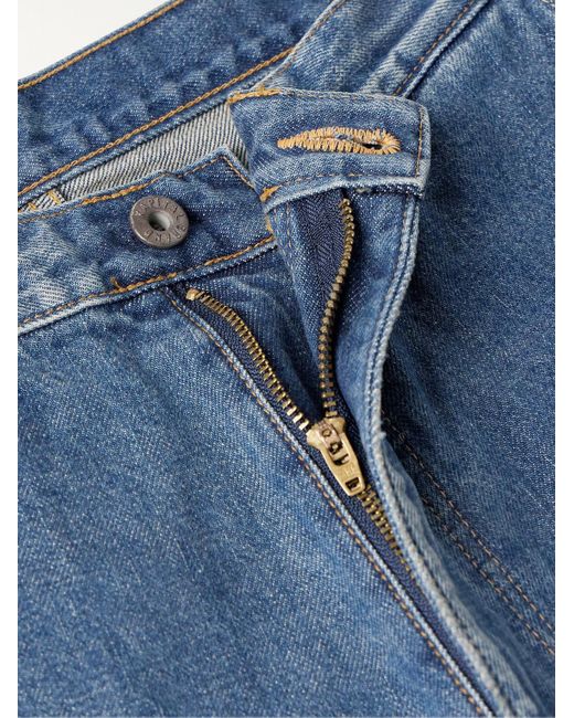 Kapital Blue Port Wide-leg Jeans for men