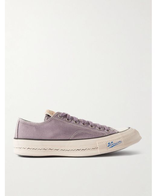 Sneakers in tela con finiture in pelle Skagway di Visvim in Purple da Uomo
