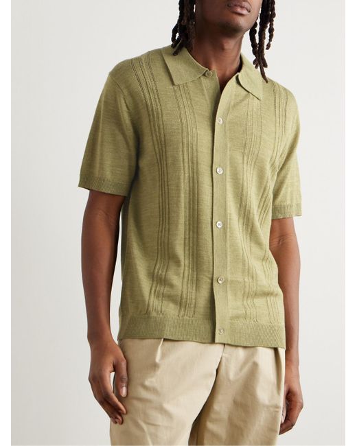Camicia di NN07 in Green da Uomo