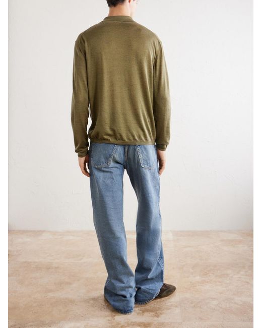 Saint Laurent Green Cashmere for men