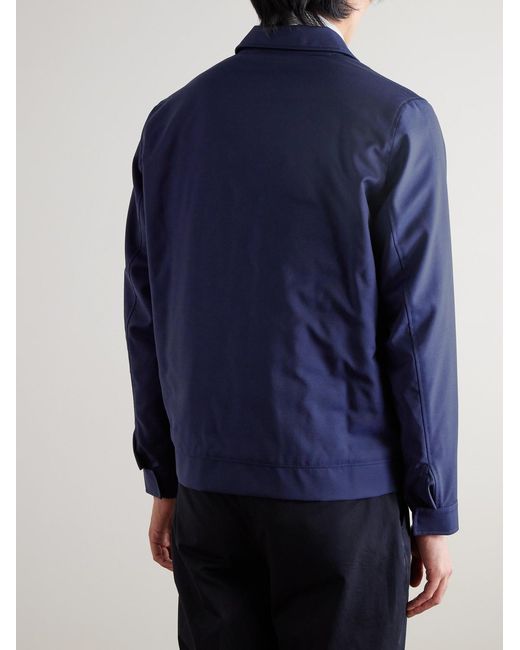 Peter Millar Blue Excursionist Lite Wool Jacket for men