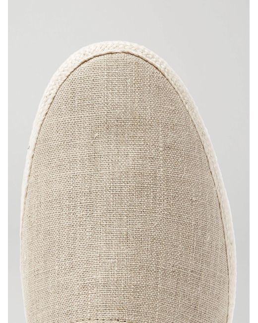 Mulo Multicolor Linen Espadrilles for men