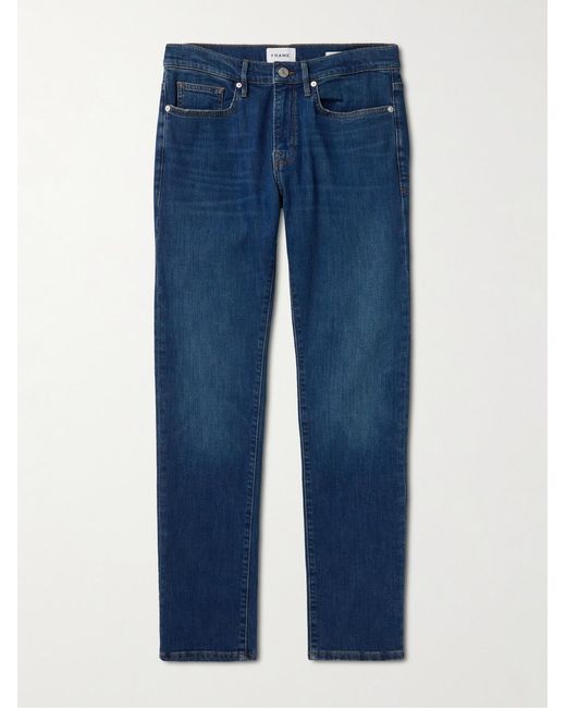 FRAME Blue L'Homme Slim-Fit Jeans for men