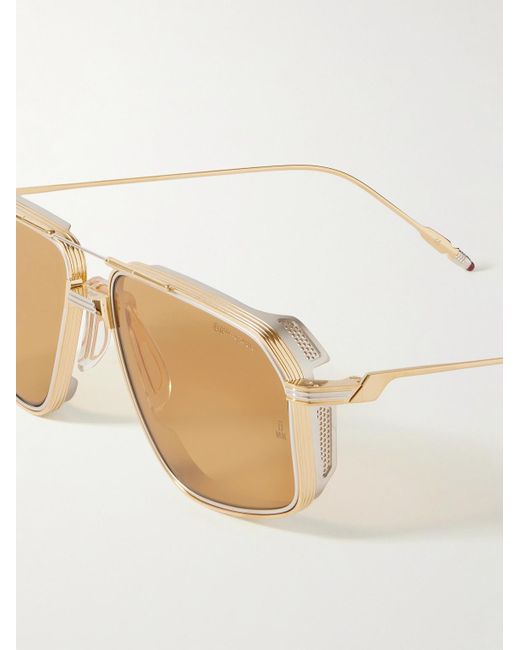 Jacques Marie Mage Natural Decade Collection Jagger Aviator-style Beta Titanium Sunglasses for men