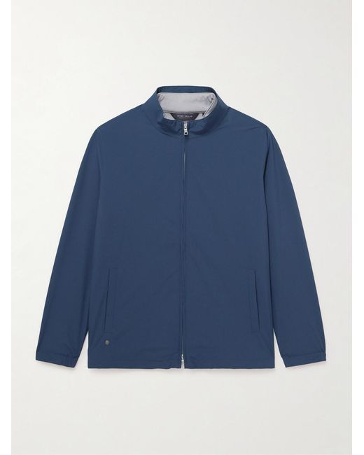 Peter Millar Blue Ryder 3-in-1 Recycled-shell And Jersey Jacket for men