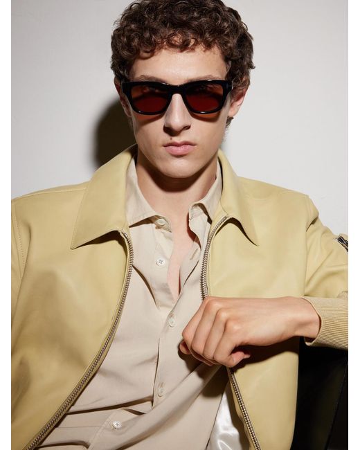 Tom Ford Multicolor Caleb-02 Square-Frame Acetate Sunglasses for men