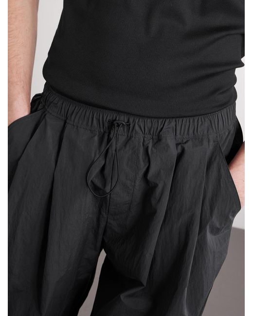 A Kind Of Guise Black Chukar Straight-leg Woven Trousers for men
