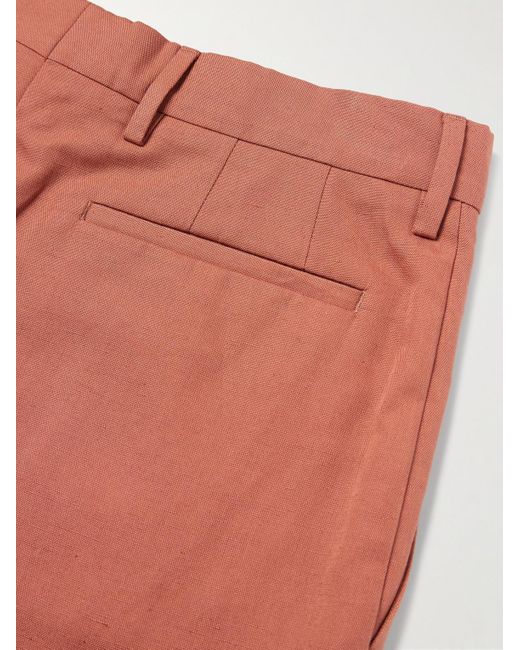 Shorts A Gamba Dritta di Paul Smith in Orange da Uomo