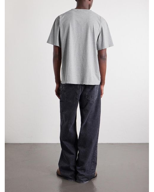Remi Relief Gray Oh, You Printed Cotton-Jersey T-Shirt for men