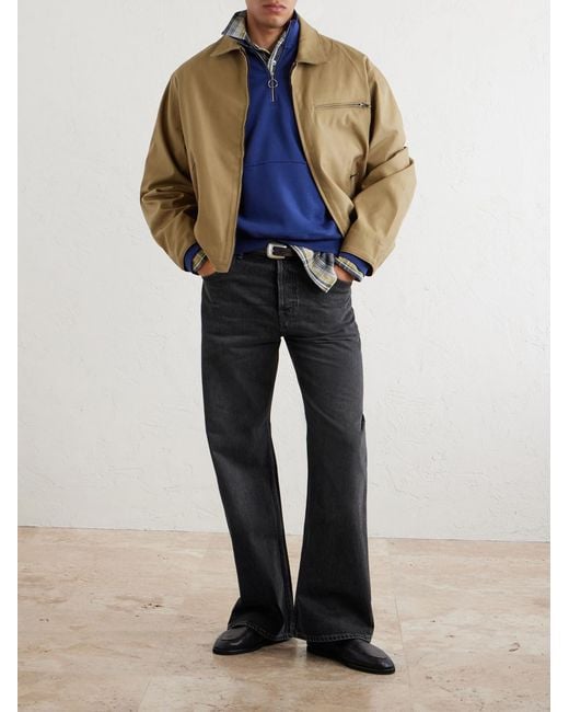 Acne Black Straight-Leg Jeans for men