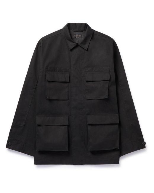 balenciaga peacoat overshirt