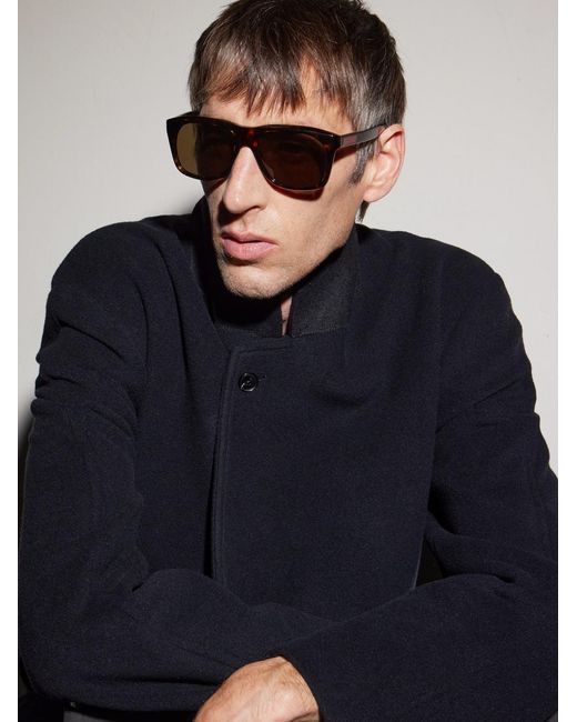 Gucci Multicolor Square-Frame Acetate Sunglasses for men