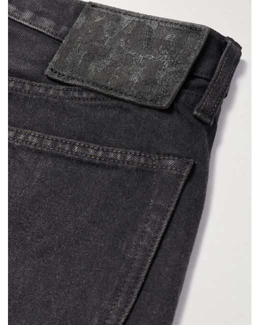 Kapital Black Monkey Cisco Slim-Fit Straight-Leg Jeans for men