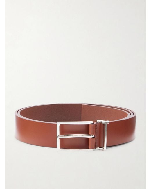 Tom Ford Brown 3Cm Leather Belt for men