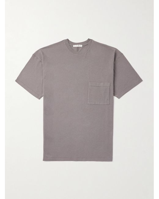 The Row Gray Niels Cotton-Jersey T-Shirt for men